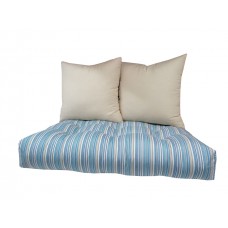 Palet Minderi Çizgili Desen 110x80 Ve 2 Adet 60x60 Sırt Minderi-Fitsdekor Palet Minderi Çizgili Desen 110x80 Ve 2 Adet 60x60 Sırt Minderi-Fitsdekor